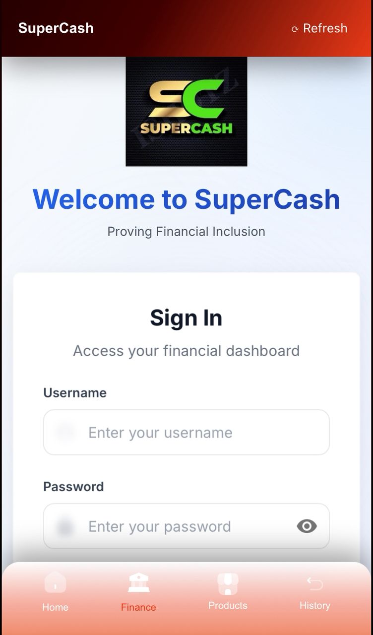 SuperGo app screen 4